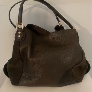 Coach leather /Suede Edi 42 shoulder bag